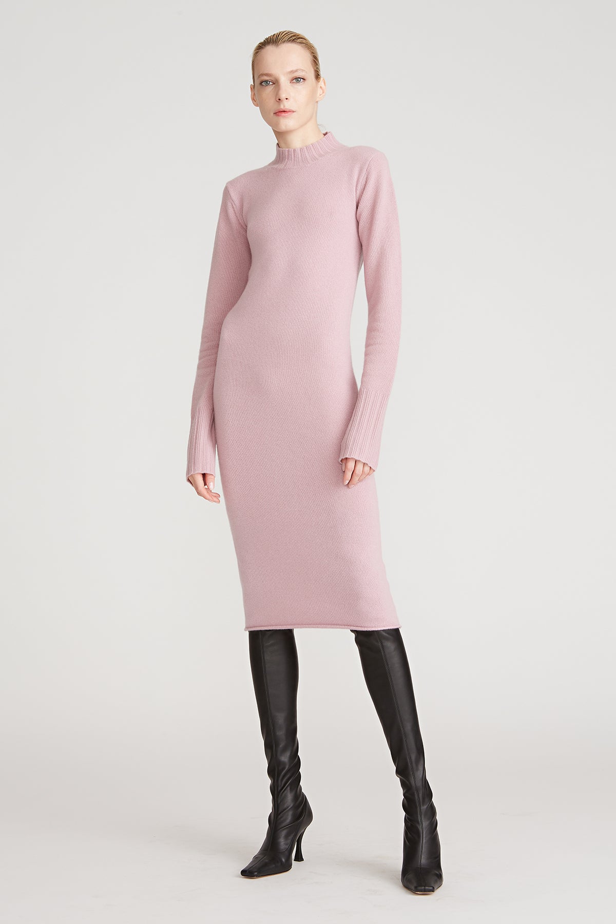 Halston - Brinkley Wool Cashmere Dress ...